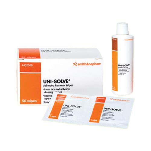 Uni-Solve Adhesive Remover Wipes By Smith And Nephew, Model No