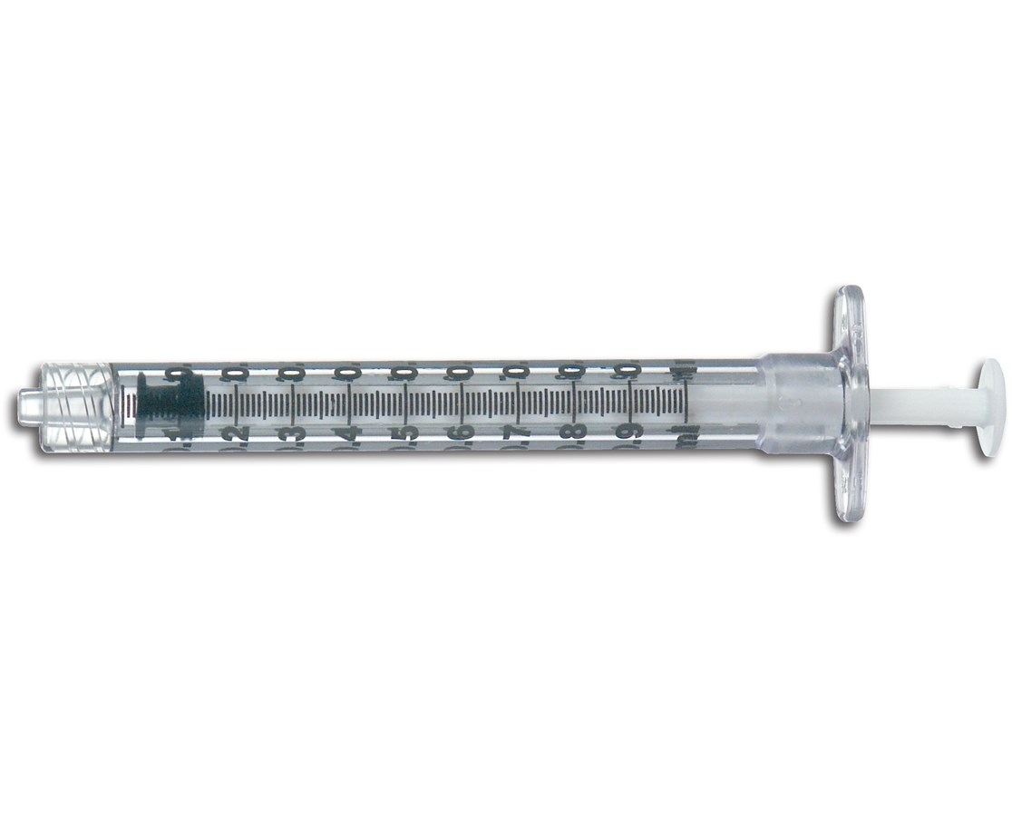 1 mL Luer-Lok™ Disposable Syringes – 800/Case (309628