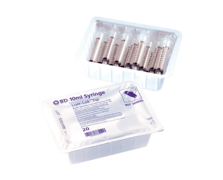 Syringes with Luer-Lok™ Tip – Convenience Tray Pack | MedCentral Supply