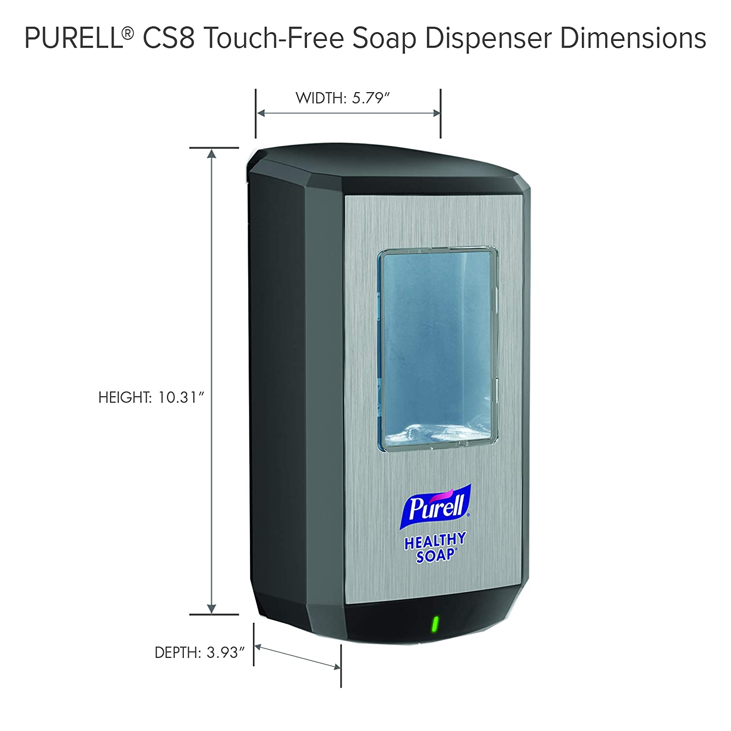 Purell CS8 Automatic Hand Soap Dispenser | MedCentral Supply