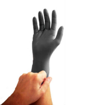 black nitrile glove 4102
