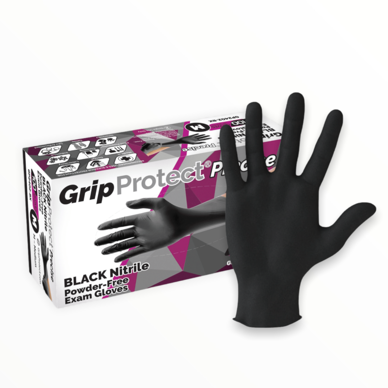GripProtect Black Nitrile Glove