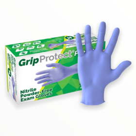 GripProtect-Purple-Nitrile Exam Gloves
