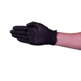 black nitrile exam gloves a11a3